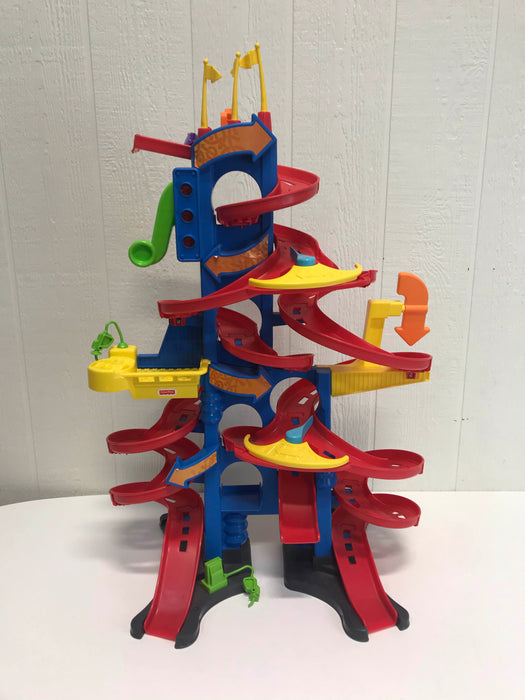 used Fisher Price Little People Take Turns Skyway Playset