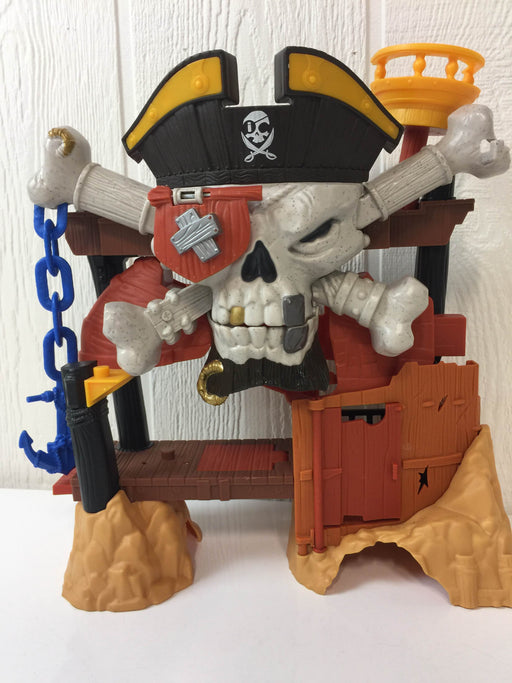 used Fisher Price Imaginext Blackbeard’s Lair Skull