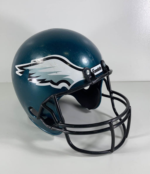 secondhand Franklin Sports Kids Football Helmet- Philadelphia Eagles