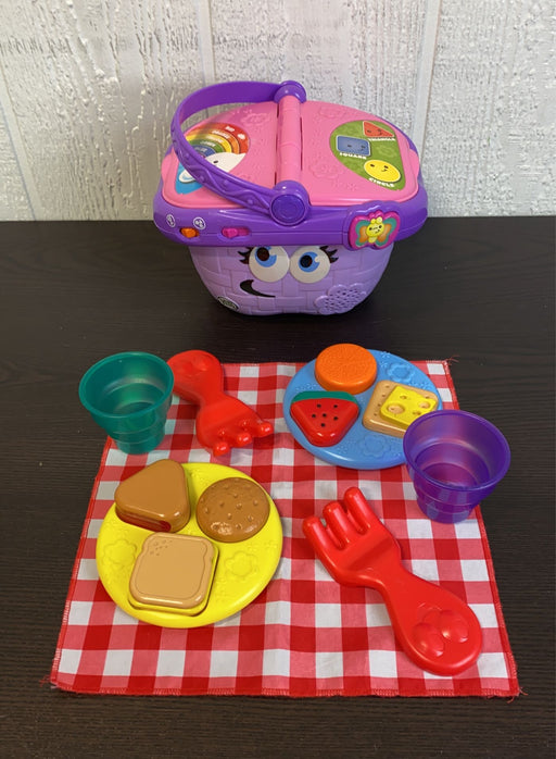 secondhand Leap Frog Shapes And Sharing Picnic Basket