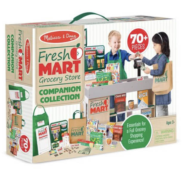 secondhand Melissa & Doug Fresh Mart Grocery Store Companion Collection