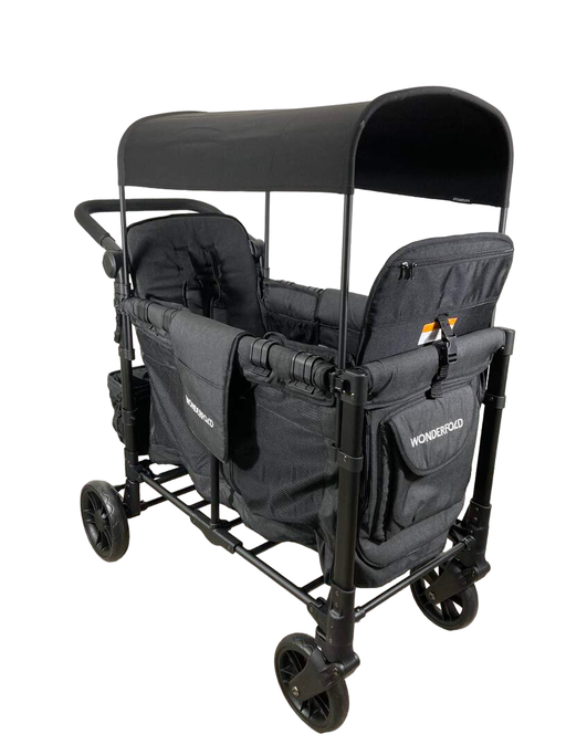 used Wonderfold W2 Elite Multifunctional Stroller Wagon, Elite Black Camo, 2023