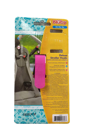 Nuby deluxe stroller on sale hooks