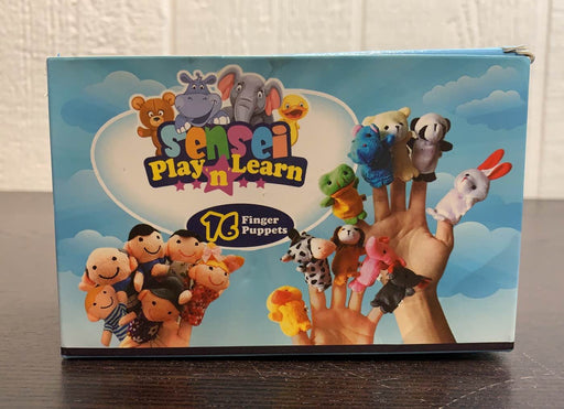 used Sensei Play ‘n Learn Finger Family Puppets