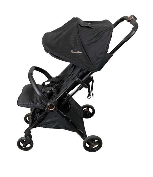 secondhand Silver Cross Jet Compact Stroller, 2022, Black