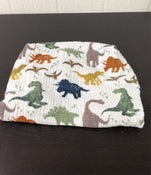 used Little Unicorn Cotton Muslin Changing Pad Cover, - Dinasaurs