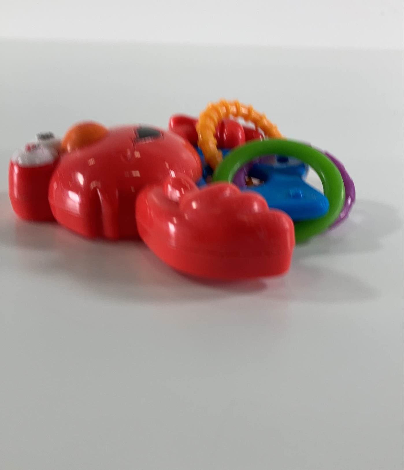 Sesame Street Elmo Rattle With Rings — GoodBuy Gear