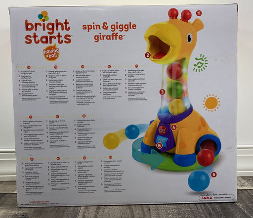 secondhand Bright Starts Spin & Giggle Giraffe