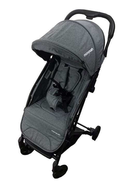 used Mompush Lithe Stroller, Grey, 2021