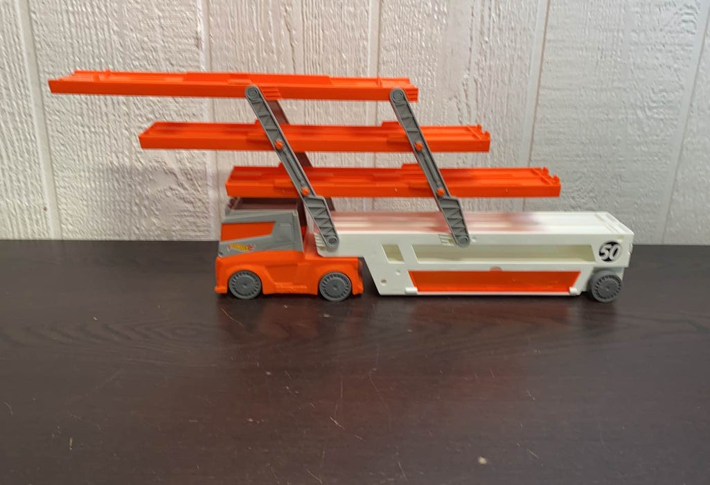 used Hot Wheels Car Carrier Truck