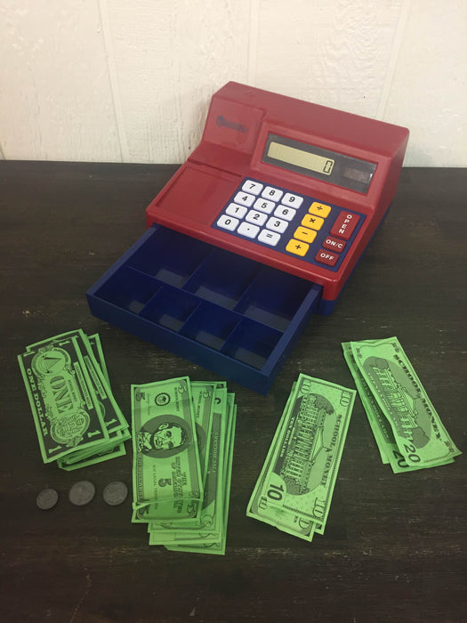 used Learning Resources Pretend & Play Calculator Cash Register