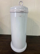 secondhand Ubbi Diaper Pail, White