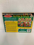 secondhand Melissa & Doug Magnetic Number Maze