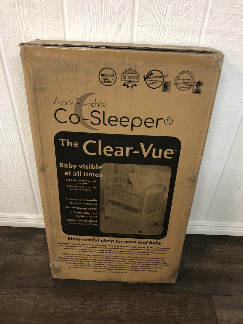 Arm's Reach ClearVue CoSleeper, White