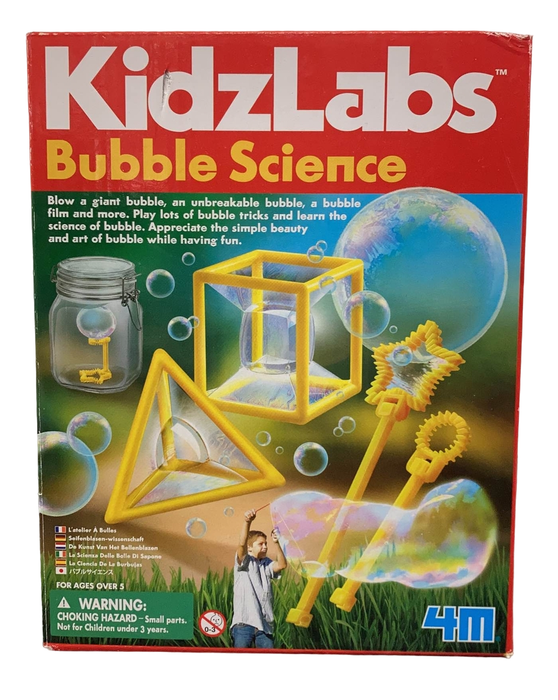 used KidzLabs Bubble Science Kit