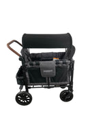 used Wonderfold W2 Luxe Multifunctional Double Stroller Wagon, Charcoal Gray, 2022