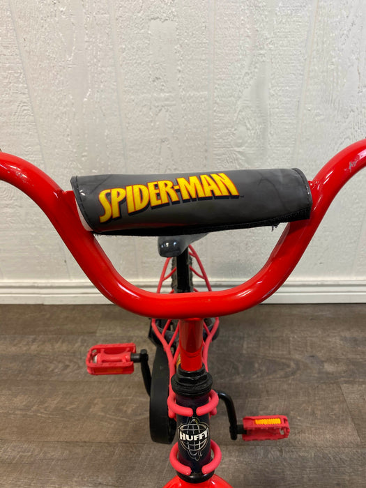 secondhand Huffy Spider-Man Bike, 12"