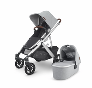 used UPPAbaby VISTA V2 Stroller, 2020, Stella (Grey Brushed Melange)