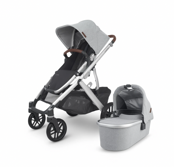 used UPPAbaby VISTA V2 Stroller, 2020, Stella (Grey Brushed Melange)