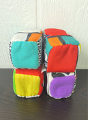 used Baby Einstein Infinity Block High Contrast Soft Block Toy