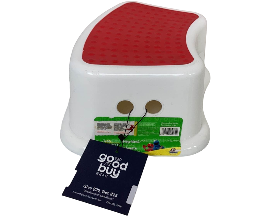 secondhand Sesame Street Step Stool