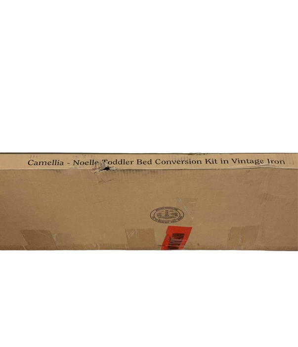Shop Million Dollar Baby Camellia-Noelle Toddler Bed Conversion Kit, Vintage Iron at GoodBuy Gear