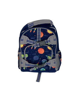 Pottery Barn Mini Mackenzie Toddler Backpack Space Planets