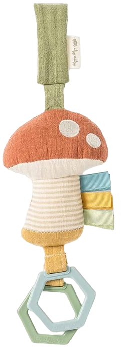 Itzy Ritzy Jingle Activity Toy, Mushroom