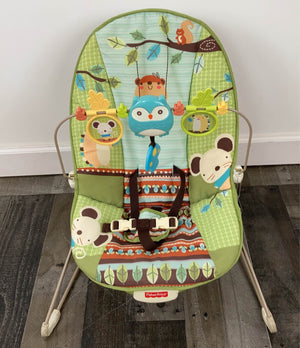 fisher price baby bouncer forest fun