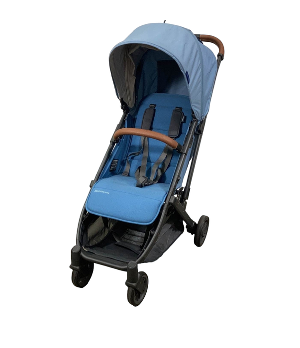 secondhand UPPAbaby MINU V2 Stroller, 2022, Charlotte (Coastal Blue)