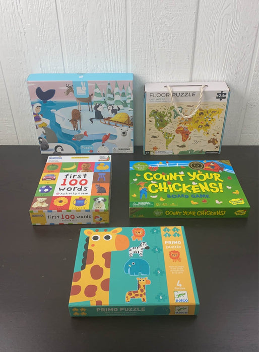 secondhand BUNDLE Board Games And Jigsaw Puzzles