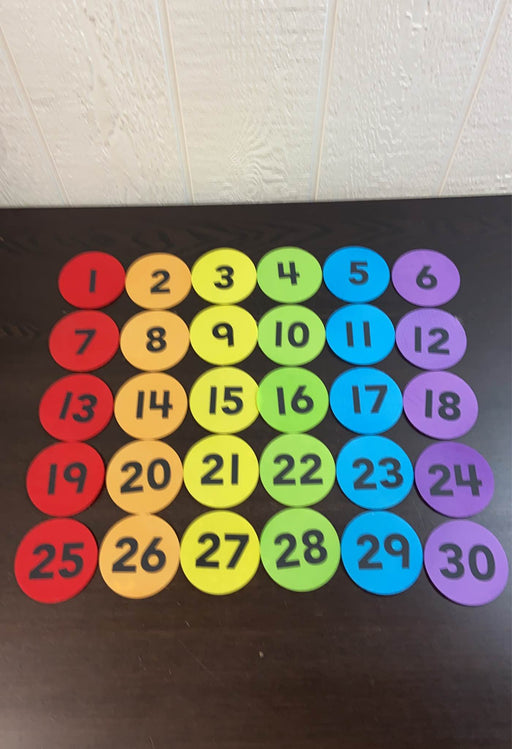 used Teacher Created Resources Spot On Numbers Carpet Markers