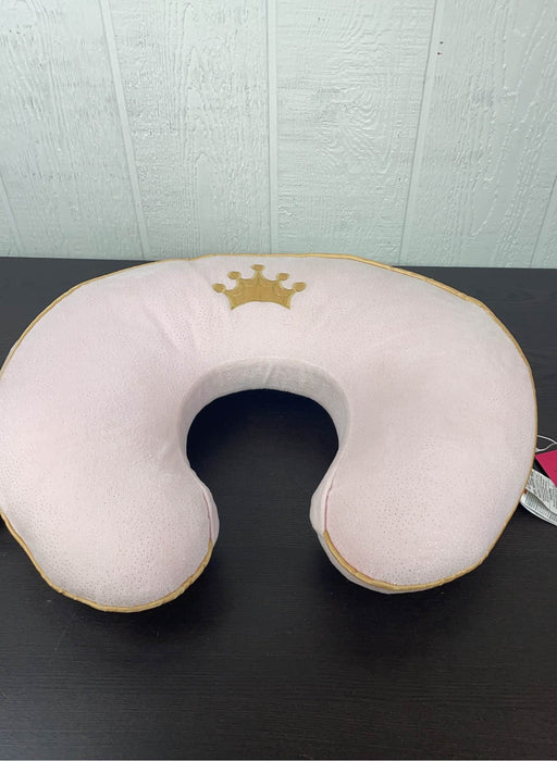 used Boppy Luxe Nursing Pillow, Pink Royal Princess