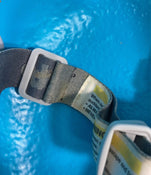 Shop Bumbo Floor Seat With Play Tray, Blue at GoodBuy Gear