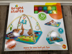 used Bright Starts More-in-One Ball Pit Fun Activity Gym