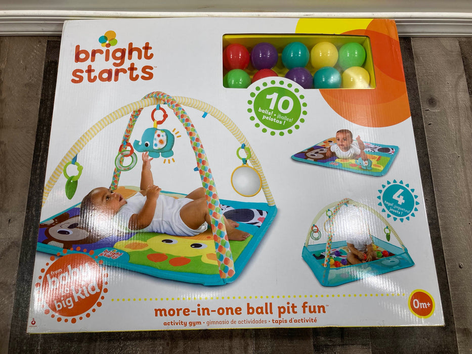 used Bright Starts More-in-One Ball Pit Fun Activity Gym