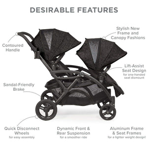 Used contours options sales elite tandem stroller