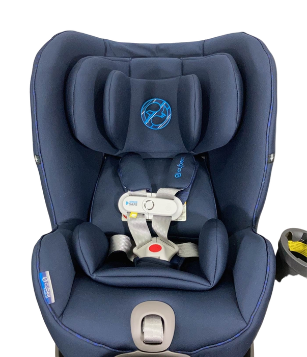 secondhand Cybex Sirona S Convertible Car Seat, Indigo Blue, 2021