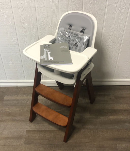 used OXO Tot Sprout High Chair, Gray/Walnut