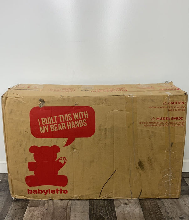 secondhand Babyletto Modo 3-Drawer Changer Dresser, White Wash Natural