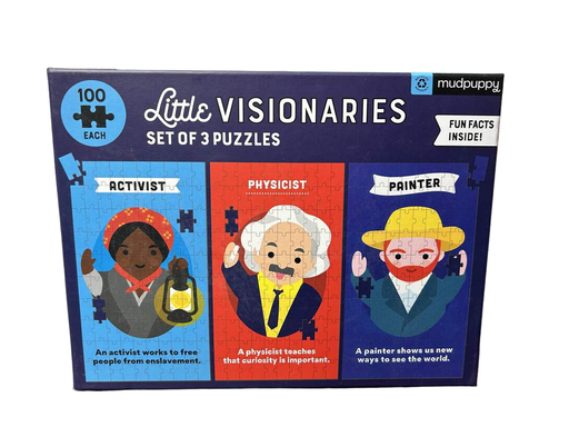 used mudpuppy Little Visionaries 3 Puzzle Set