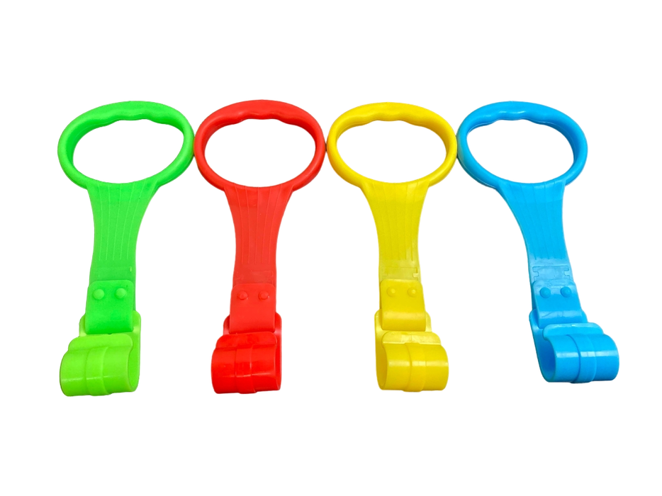 secondhand Play Gym Pull Rings, Set of 4