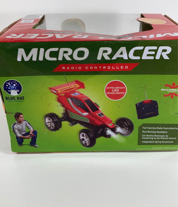 secondhand Blue Hat Toy Company Radio Controlled Micro Racer