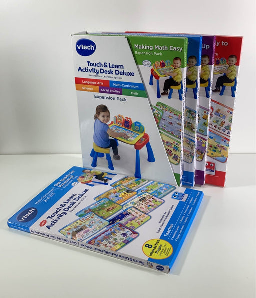 used VTech Touch and Learn Activity Desk Expansion Pack