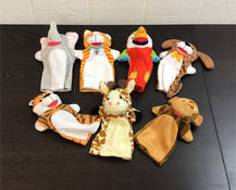 used Melissa & Doug Safari Buddies Hand Puppets