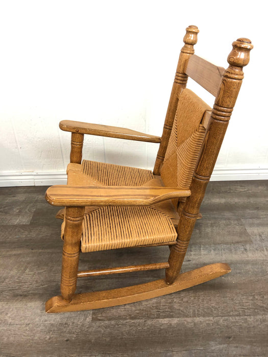 secondhand Cracker Barrel Child Rocking Chair