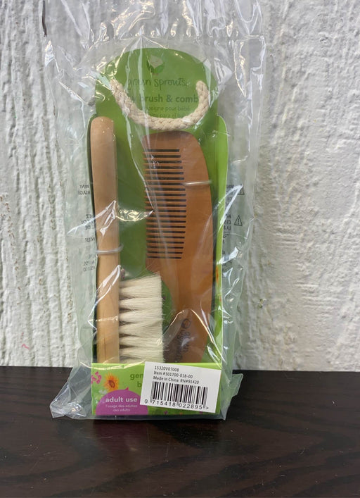 used Green Sprouts Brush And Comb Set