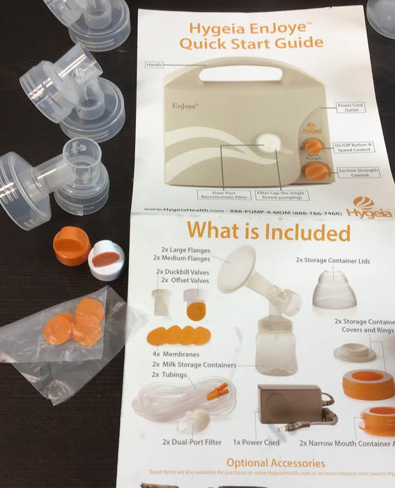 used Hygeia Enjoye Double Breast Pump