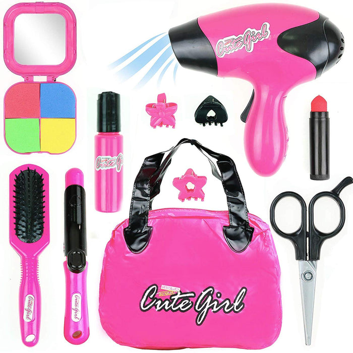 Cute Girl Hairdresser Pretend Play Set