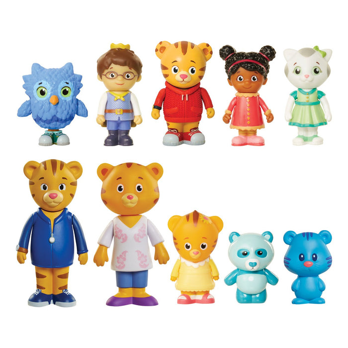 used Daniel Tiger Daniel Tiger’s Neighborhood Friends And Family Figure Set